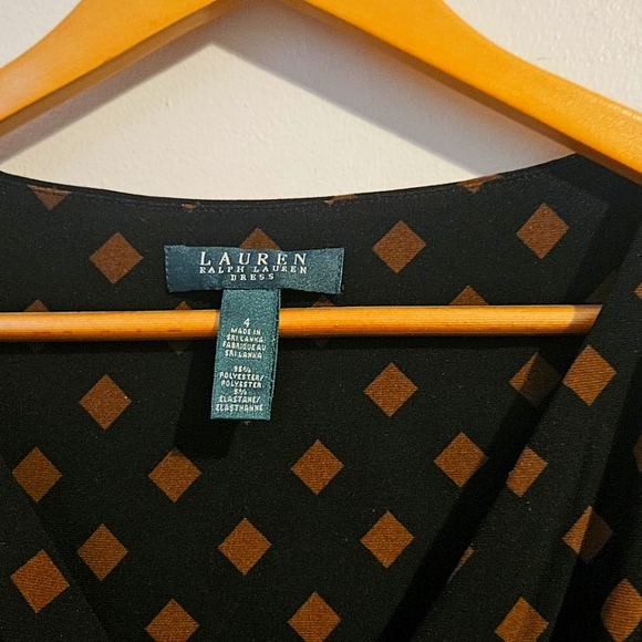 RALF LAUREN  vintage knee length dress - Picture 1 of 4